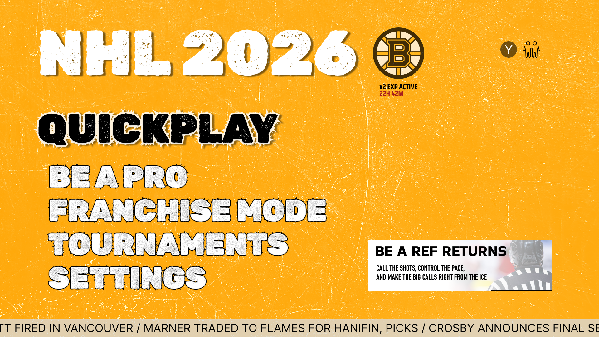 Bruins Theme with XP Boost